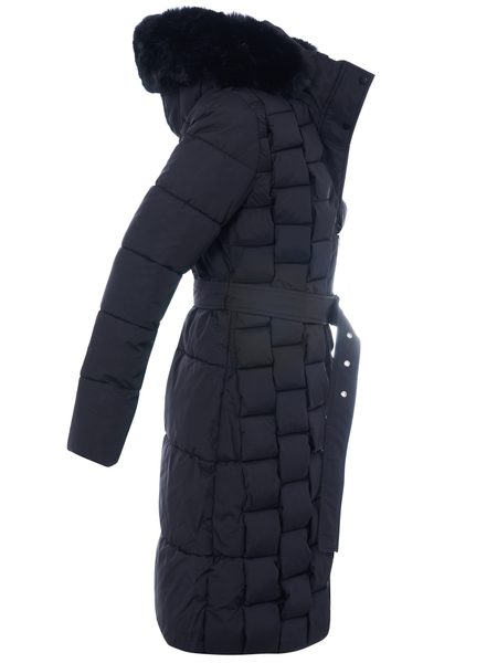 Női téli kabát Due Linee - Fekete -