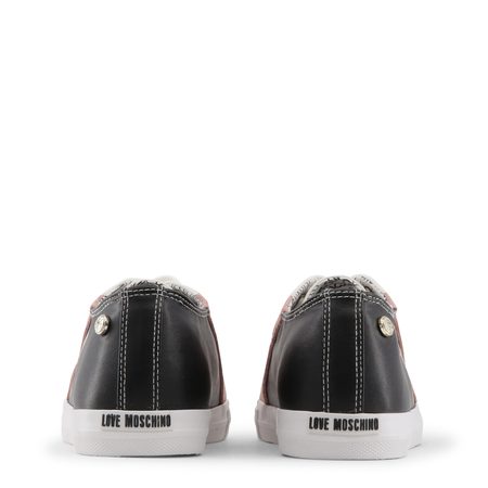 Women's sneakers Love Moschino - Black-white -