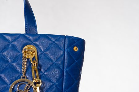 Bolso de hombro de cuero para mujer Glamorous by GLAM - Azul -