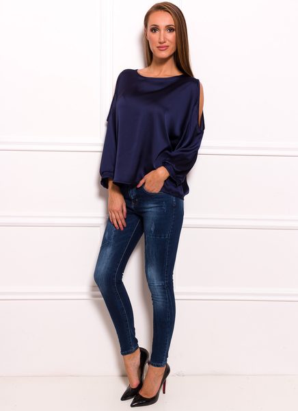 Jeans donna - Blu scuro -