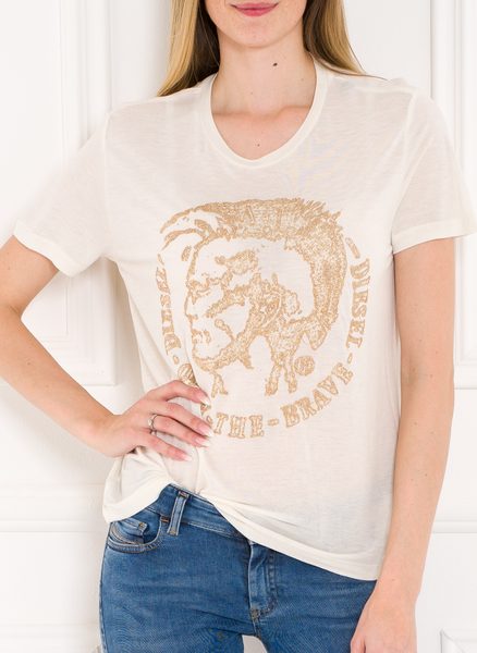 Women's T-shirt DIESEL - Beige -