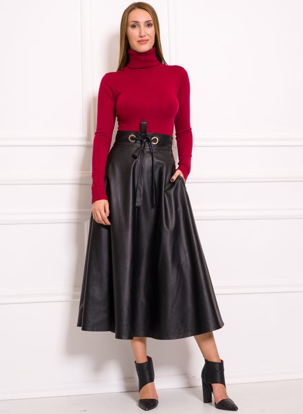 Skirt Due Linee - Black -