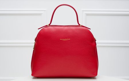 Bolso de cuero de mano para mujer Glamorous by GLAM - Rojo -