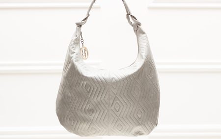 Borsa a spalla da donna in pelle Glamorous by GLAM - Grigio -