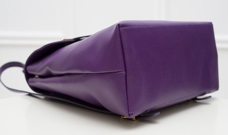 Bőr női táska Glamorous by GLAM - Lila -