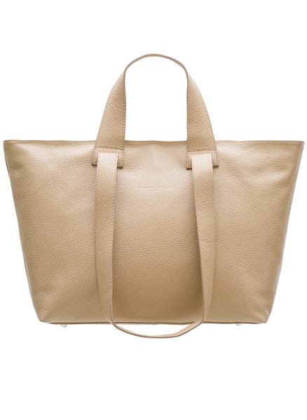 Bolso de hombro de cuero para mujer Glamorous by GLAM - Beige -