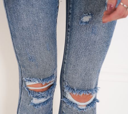Jeans donna - Blu -