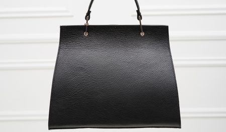 Borsa a mano da donna in pelle Glamorous by GLAM - Bianco - nero -