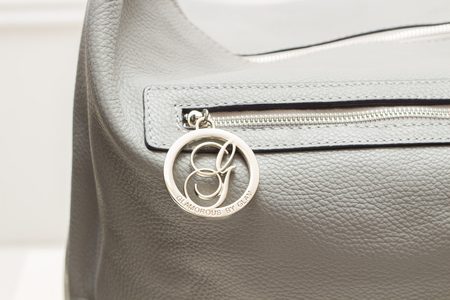 Borsa a spalla da donna in pelle Glamorous by GLAM - Grigio -