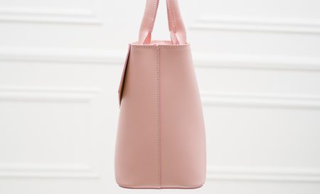 Bolso de cuero de mano para mujer Glamorous by GLAM - Rosa -