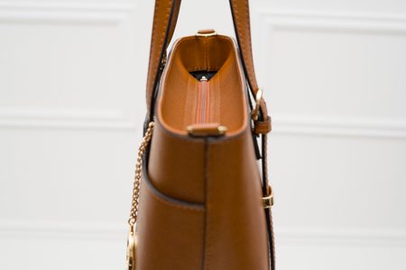 Real leather shoulder bag Glamorous by GLAM - Brown -