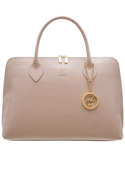 Real leather handbag Glamorous by GLAM - Pink -