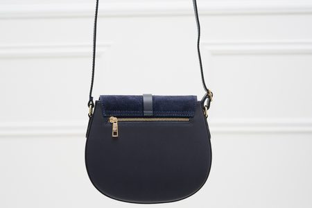 Női bőr crossbody Glamorous by GLAM - Kék -