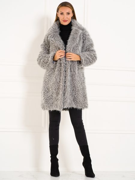 Women's coat Glamorous by Glam - Grey -