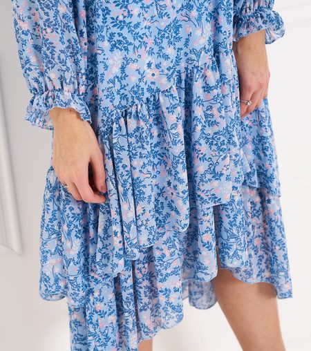 Damska sukienka Glamorous by Glam - niebieski -
