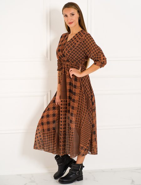 Maxi dress Glamorous by Glam - Brown -