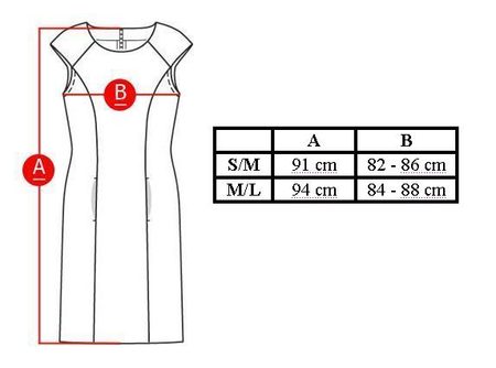 Dámske čierno - biele šaty A strih s opaskom -