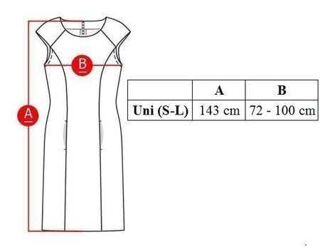 Dámske dlhé šaty s kvetmi - modrá -