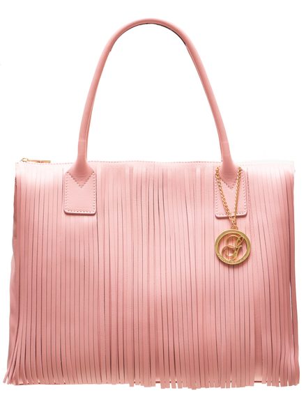 Borsa a spalla da donna in pelle Glamorous by GLAM - Rosa -