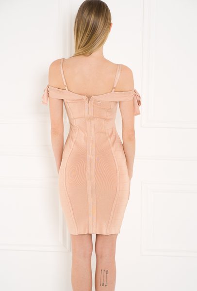 Bandage dress Guess - Beige -