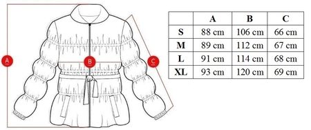 Chaqueta de invierno para mujer Due Linee - Azul oscuro -