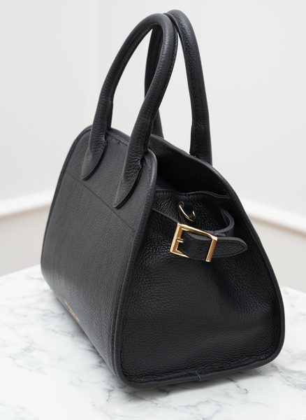 Real leather handbag Glamorous by GLAM - Black -