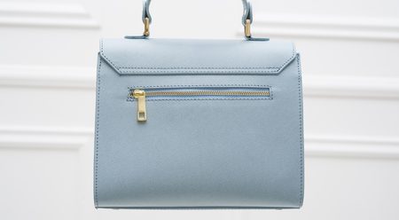 Borsa a mano da donna in pelle Glamorous by GLAM - Blu -