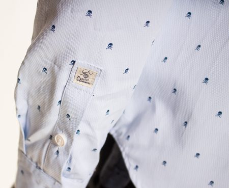 Camicia uomo - Blu -