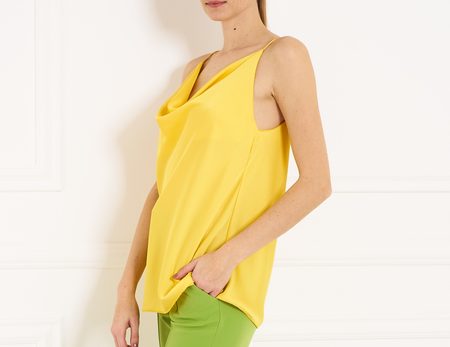 Top donna CIUSA SEMPLICE - Giallo -