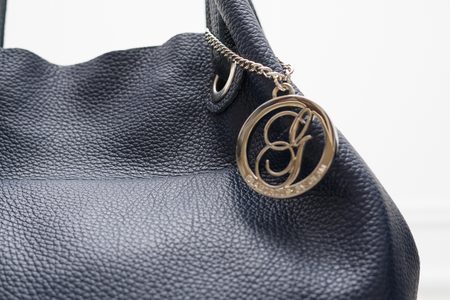 Borsa a spalla da donna in pelle Glamorous by GLAM - Blu -