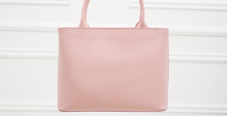 Bolso de cuero de mano para mujer Glamorous by GLAM - Rosa -