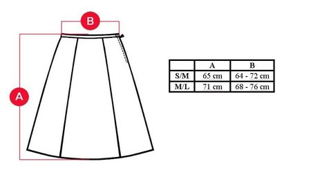 Damska spódnica - -