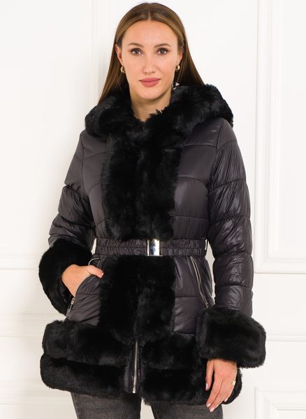 Winter jacket Due Linee - Black -