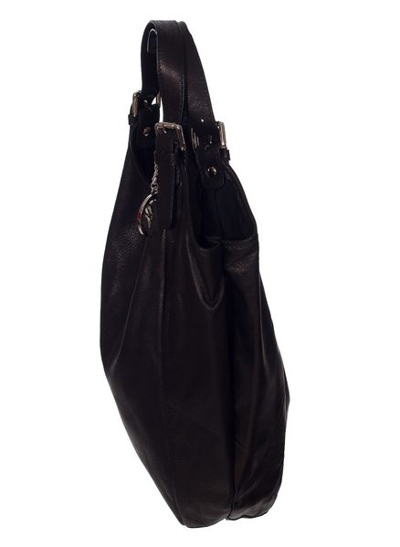 GbyG kožená kabelka černá malá -