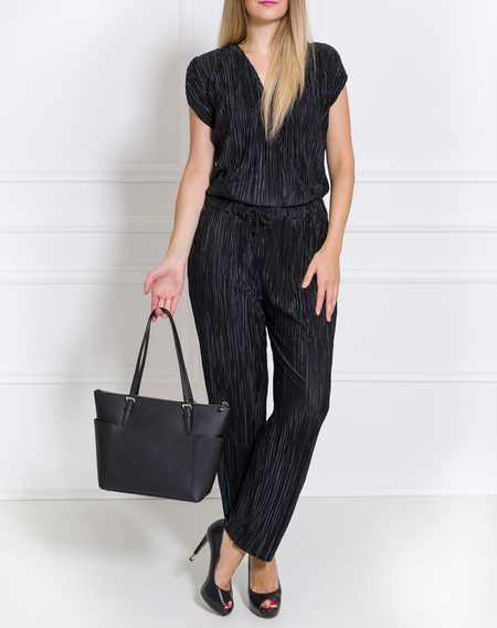 Michael Kors kožená kabelka černá -