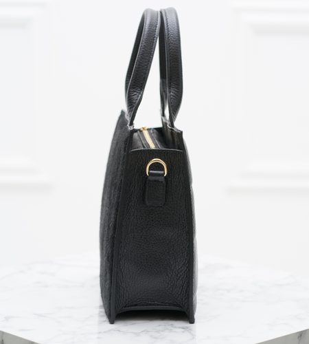 Real leather handbag Glamorous by GLAM - Black -