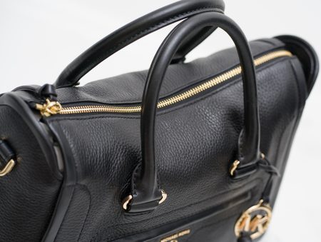 Borsa a mano da donna in pelle Michael Kors - Nero -