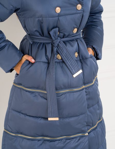 Giacca invernale donna Due Linee - Blu -