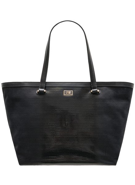 Borsa a spalla da donna in pelle Cavalli Class - Nero -