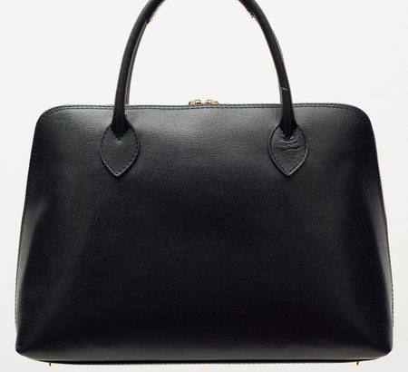 Bolso de cuero de mano para mujer Glamorous by GLAM - Negro -