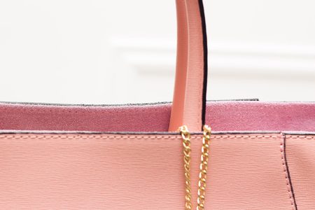 Real leather handbag Glamorous by GLAM - Pink -