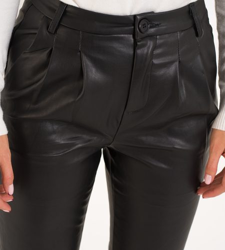 Pantalones de mujer Due Linee - Negro -