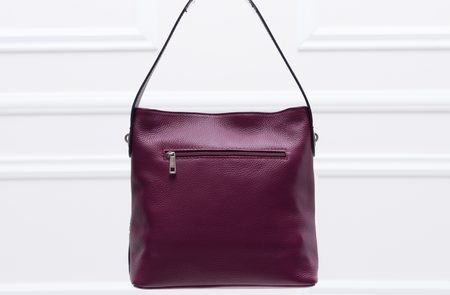 Real leather shoulder bag Glamorous by GLAM - Violet -