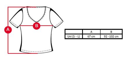 Dámske tričko čiernej s volánom na rukávoch -