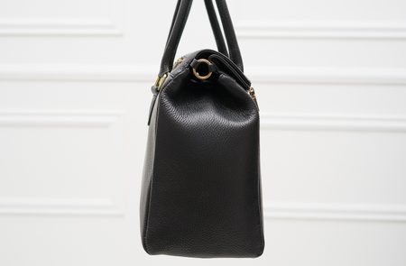 Bolso de cuero de mano para mujer Glamorous by GLAM - Negro -