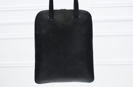 Borsa a mano da donna in pelle Guy Laroche Paris - Nero -