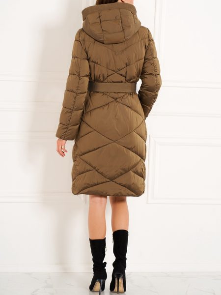 Dámská camel bunda prošívaná bi-col -