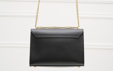 Geantă din piele crossbody pentru femei Glamorous by GLAM - Neagră -