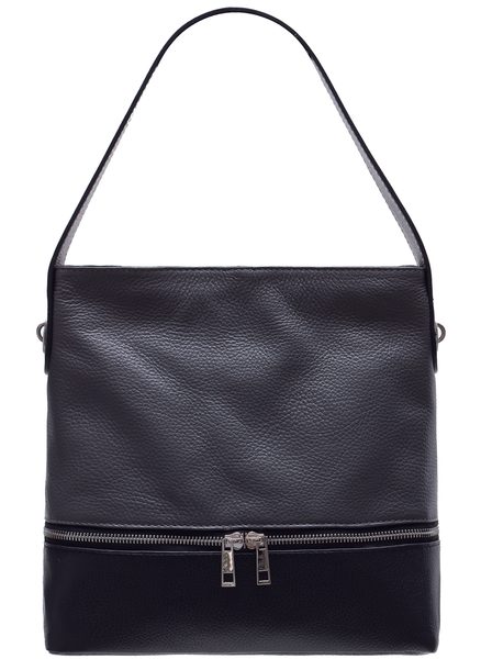 Real leather shoulder bag Glamorous by GLAM - Grey -