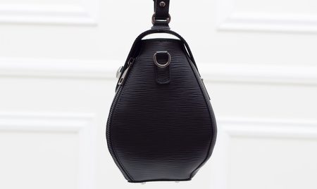 Bolso de cuero de mano para mujer Glamorous by GLAM - Negro -